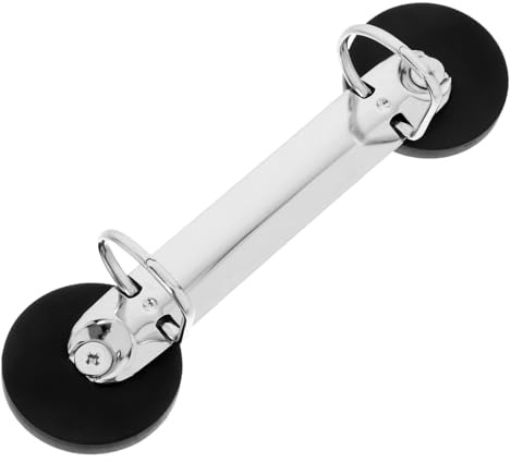CAXUSD Magnetischer Hängeordner aus Eisen mit Magnetringen, Robust | Dünne Mappe, Magnetische Hängebinderringe für Zuhause und Büro, Stabile Bürobedarf Aufbewahrung