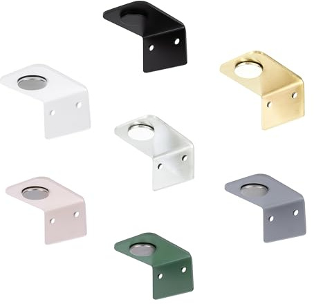 Natural Goods Berlin Klean - Soporte para jabón con imán, para pegar o taladrar, 2 anclajes para jabón como soporte magnético, galvanizado inoxidable, soporte flotante en color dorado