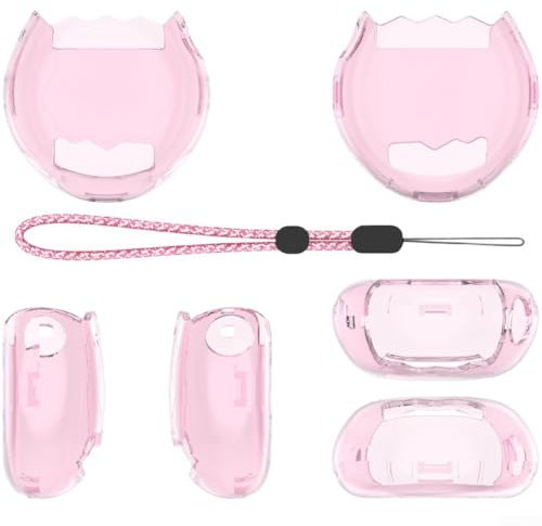 Tamagotchi Paradise Schutzhülle, PC-Material, leicht, kompakt, Größe 6,7 x 7,4 x 3,7 cm, kratzfest, Im-Pact Shield, Rosa