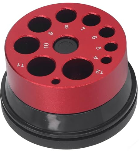 YDuupxe Aluminium Alloy Drill Dust Collector, Porous Bit Dust Control Attachment for Electric Drill with Hole Saw Dust Bowl, Household Punching Storage Cover for Engineering Installation