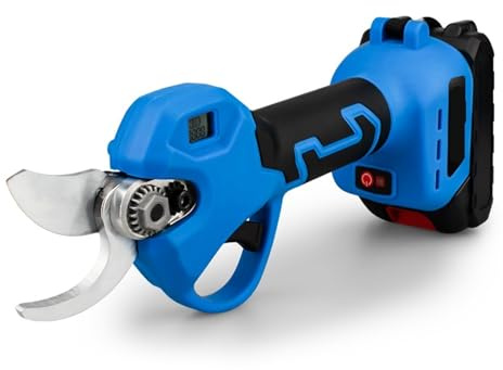 Cesoie elettriche da potatura senza spazzole 30 mm 2 marce forbici frutteto arbusto ramo attrezzo giardino for batteria 18V(2 Battery Plastic)