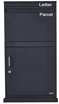 AdirOffice Mailbox - Drop Box with Lock and Keys- Mailbox and Cash Drop Box for House, Apartments and Businesses After Hours Deposits - Outdoor Package Delivery Box - Anti-Theft Resistant