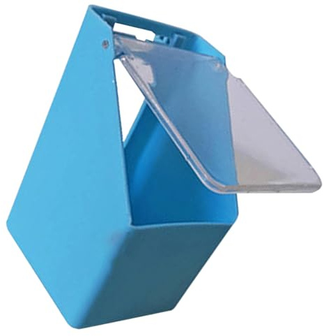 MINAOLULUS Pigeon Feeding Box Hanging Container with Health Grit Compartment for Cage and Garden Bird Supplies