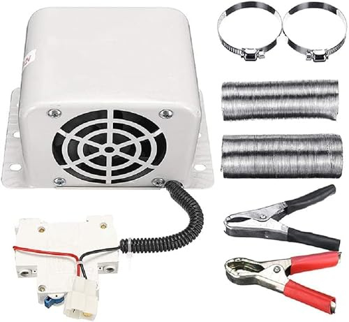 MASO - Kit de chauffage de voiture, 12V 600W, haute puissance, chauffe rapides, dégivrage pour pare-brise de voiture en hiver