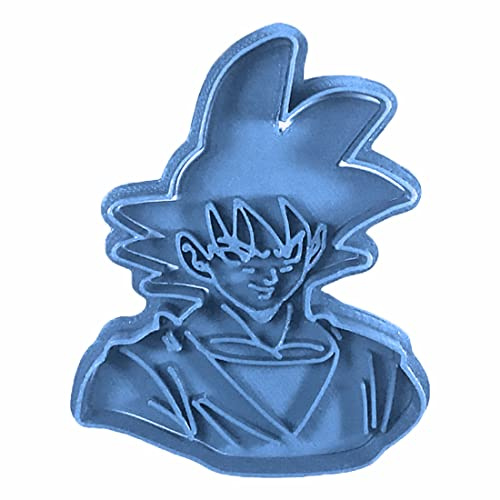 Cuticuter Goku Ausstechform für Dragon Ball, Blau, CGGOKU