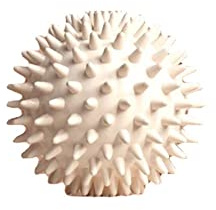 Igel Massageball Faszienball Muskelentspannung Massagestab Schulter Nacken Bein Sohle (Weiß)