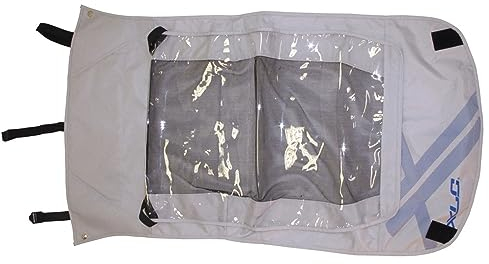 XLC Verdeck 2in1 f. Kinderanhänger Mono² für XLC Mono² blau/silber ab 2016, 3092009023