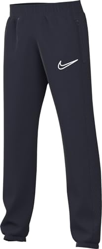 NIKE, Dri-Fit Academy23, Pantalones Deportivos, Obsidiana/Obsidiana/Blanca, L, Niño
