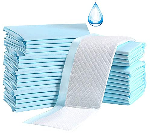 AQUASHIELDING Windeleinlage für die Pflege älterer Menschen, 100 Stück, Einweg-Bettwindeln für ältere Menschen, wasserdichte Laken (13 x 18 Zoll)