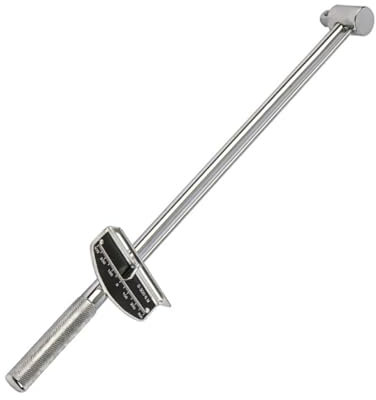 BESTonZON 1stk Pointer Drehmomentschlüssel Verstellbare Schraubenschlüssel Zeiger Auto Steckschlüssel Drehmoment-reparaturschlüssel T-werkzeug Wagen Chrom-vanadium-legierter Stahl Spannung