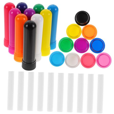 FRCOLOR 20st Plastiska Aromastickor För Eteriska Oljor Hållbara Och Stötsäkra Med Små För Lugnande Doftupplevelse Perfekta För Resor Och Avkoppling