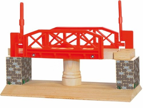 Drehbrücke Brücke beweglich mit automatischen Stopp HOLZEISENBAHN ZUBEHÖR