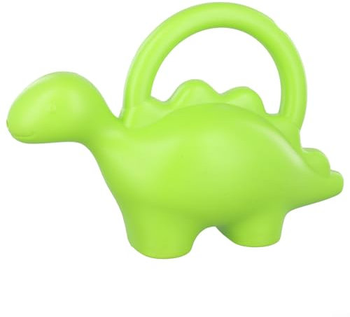 Bonita regadera con forma de animal de 1 litro, perfecta para enseñar a los niños los conceptos básicos de la jardinería (dinosaurio - verde)