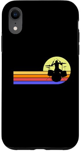 Batterie de style rétro vintage Coque pour iPhone XR
