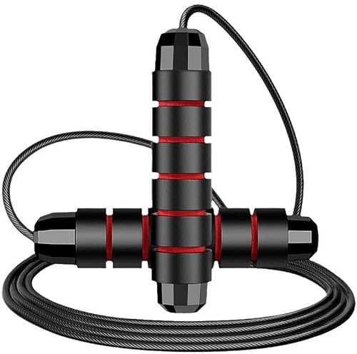 wowttrelax Jump Rope, Speed Skipping Rope with Non-Slip Foam Handles for Training Fitness Exercise, Speed Jumping Rope for Men, Women, Kids
