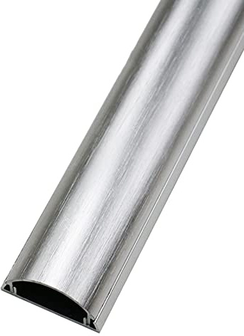 Self-Adhesive Electrical Cable Trunking, Aluminum Alloy Floor And Wall Cable Raceway Multicolor Multiple Sizes(Onecolor,No.3)