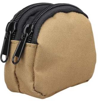STOBAZA Outdoor Gürteltasche aus 1000d Nylon Doppellagige Multifunktionale Bauchtasche mit Einfacher Zugänglichkeit für Wandern und Outdoor Aktivitäten in Khaki
