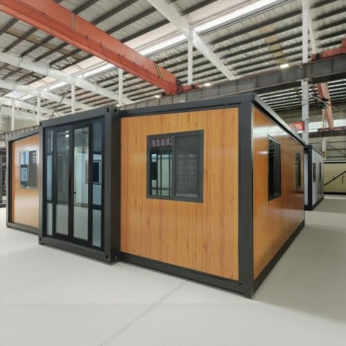 Casa modular prefabricada de contenedor 20ft/30ft/40ft - alojamiento completamente amueblado para vacaciones con paneles aislados