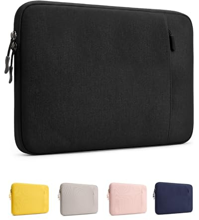ProCase MacBook Neo 13 Inch Sleeve for 2026 (A3404, A18 Pro) | Soft Lining Helps Prevent Scratches, Slim Lightweight Design With Front Accessory Pocket,Tailored For MacBook Neo 13-Black