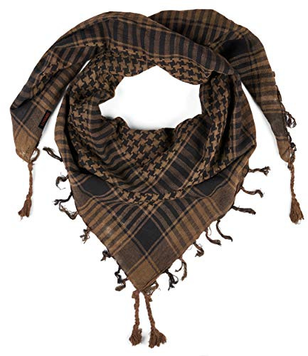 LOVARZI Pañuelo para hombre y mujer Caqui - Bufandas de algodón hombre