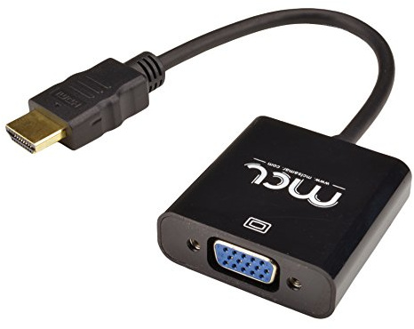 Adaptateur HDMI vers VGA 1080P avec 3,5mm Sortie Audio