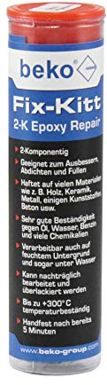 beko Fix-Kitt 2-K Epoxy Repair 56 g im Blisterkarton 232 101 056