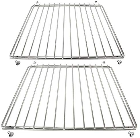spares2go Verstellbare Grillroste für Herd/-Grill (2 Stück, 318 mm x 365/615 mm)