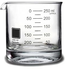 Periodic Tableware Beaker Rocks Glasses (Single Glass)
