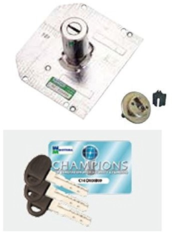 Cilindro bomba MOTTURA 91.110 llave perforada C10 longitud 70 mm