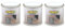 Bondex Holzpaste 3x150g Holzpaste Holzkitt Reparaturpaste zum ausbessern von Risse Löcher Kratzer Laminat Parkett Möbel und Holz (nussbaum dunkel)