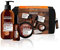 L'Oréal Men Expert BarberClub - Trousse Barbe + Visage + Cheveux pour Homme - Nettoyant 3-en-1 + Huile Barbe Longue + Crème Coiffante - À l'Huile Essentielle de Bois de Cèdre - Coffret 3 Produits