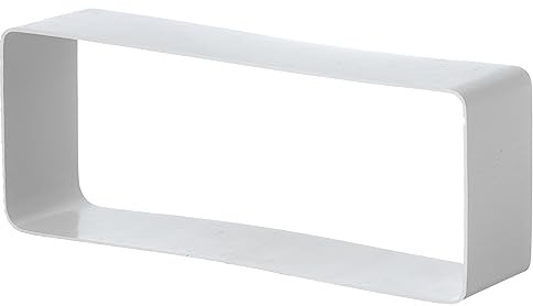 220x90mm Manicotto Rettangolare per Raccordi di Canalizzazione - Rettangolare Giunto in Plastica
