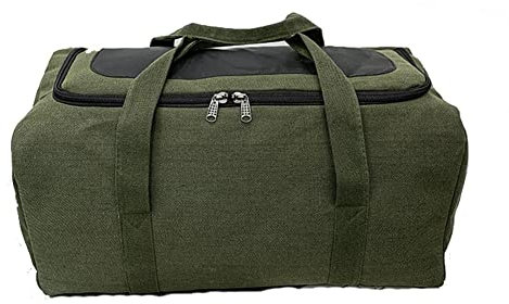 Yurosiay 80L Reisetasche Herren Große Faltbar Reisetaschen Hohe Kapazität Tragbar Handgepäck Tasche Übernachtungstasche Seesack Reiserucksack Herren für Reisen Camping Weekender Grün