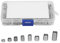 110 Pièces M6-M8/1D-3D Insert Fileté Metal, M6 M8 Fil Insert en Acier Inoxydable Filetage Vis Manchon Ensemble Filets Rapportés Type Réparation de Filetage
