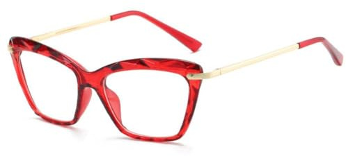 MUTYNE Mode Vintage Brille Rahmen Frauen Übergroße Klare Quadratische Gläser Damen Transparente Linse Brillen Weiblich