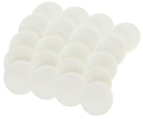 Warmhm 200stücke Aromatherapie Nachfüllpads Baumwolle Rund Ersatz Duftöl Diffusor Pad Für Anhänger Aromapads Weiß Aromatherapie Zubehör