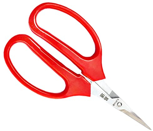 Kisangel Tijeras De Podar Jardinería Pequeñas Para Flores Frutales Con Punta Curvada Resistentes Para Arreglo Floral y Cultivo Huertos