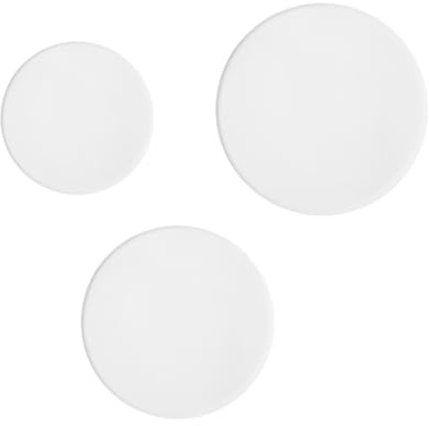 CAXUSD 3stücke Teiliges Transparentes Acryl-Display Runde Foto-Requisiten Für Kosmetikfotografie Dekorative Hintergründe Hochwertige Acrylplatten Für Vielseitige Anwendungen