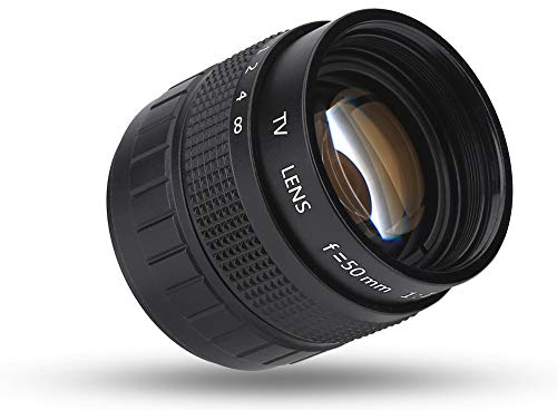 Objectif De Caméra TV, Objectif De Télévision En Circuit, Objectif à Circuit Fermé 50 Mm F/1.4, Objectif De Télévision, Objectif à Focale Fixe, Accessoire D'appareil Photo Pour Photographie Macro