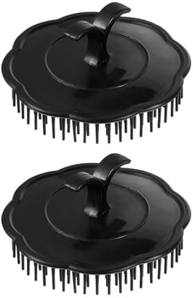 IWOWHERO Hair Scalp Massager Brush with Ergonomic Handle for Shampooing and Deep Cleaning Handheld Scalp Scrubber for Wet and Dry Hair Care