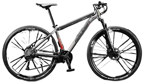 YQCXG Hybridfahrrad 29-Zoll-Stoßdämpfer-Mountainbike aus Aluminiumlegierung, Damen- und Herrenfahrrad, 33 Gänge, Rennrad mit Variabler Geschwindigkeit (29 Zoll, 33 Gänge)