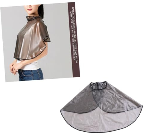 Happyyami 2pcs Hairdressing Capes Perm Dyed Shawl Pvc Hair Coloring Cutting Capes Salon Apron for Hairdressers Hair for Haircuts Barber Cloth