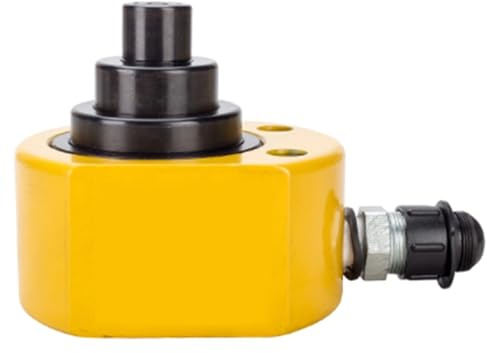 Cylinderkatt med tunn profil, pump ingår ej, fungerar med en hydraulkatt med cylinderlyft, delad typ, bärbar (30 t-56 mm/2,2 tum)