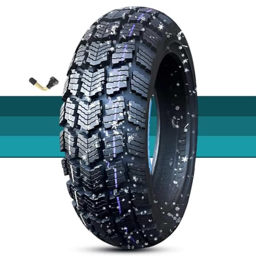 130/70-12 Winter-Motorradreifen Tubeless Allrad Blockprofil 130/70/12 Abriebfest 130 70 12 8PR 64J 300kPa Vorne Hinten(1pc)