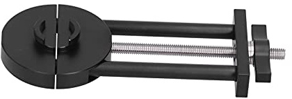 KIMISS Herramienta de Tornillo de Banco para Lentes de Cámara,Herramienta de Reparación de Filtro Ajustable para Lentes de 27-130 Mm,Accesorios de Aluminio Duraderos