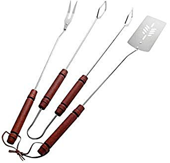 Landmann Grillbesteck, Mehrfarbig, 50 x 7 x 2 cm