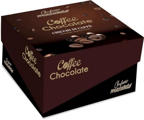 Confetti Maxtris - PRALINE DI CAFFE AL CIOCCOLATO FONDENTE VASSOIO 250 gr