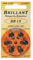 60 x Brillant BR 13 Orange Hörgerätebatterien