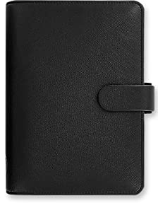 Filofax 22470 Saffiano Organiser, schwarz