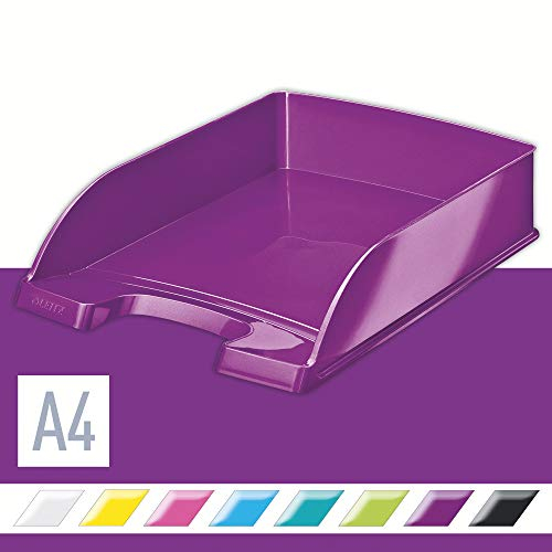 Leitz Briefkorb, A4, Violett, WOW-Serie, 52263062